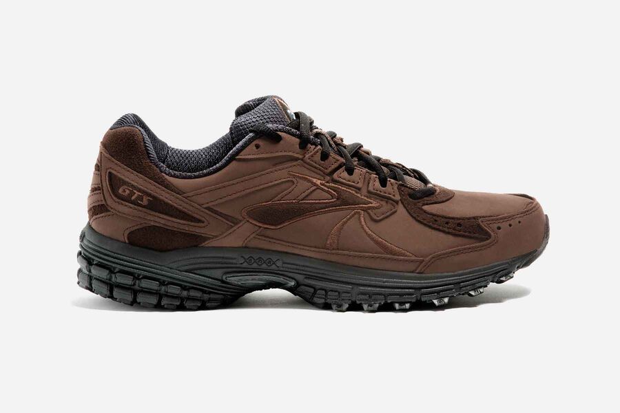 Brooks Women's Adrenaline Walker 3 Walking Shoes Brown BAUM-14053